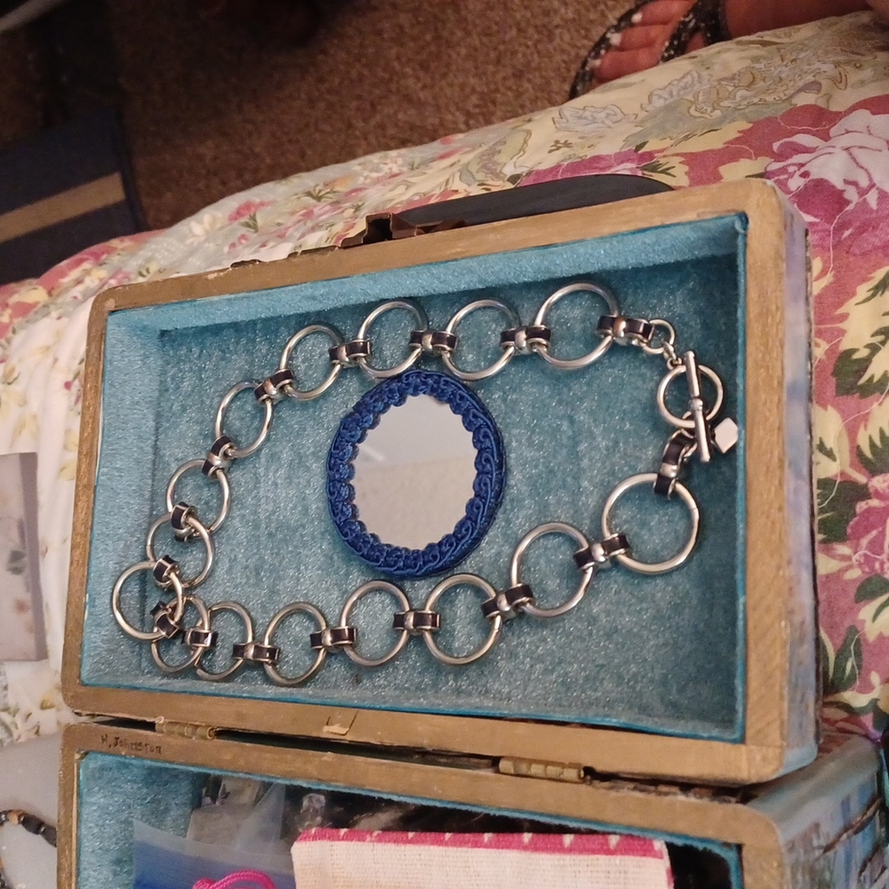 Vintage Chainlink Necklace/ Choker